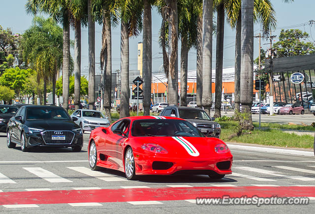 Ferrari 360 Modena spotted in São Paulo, SP, Brazil