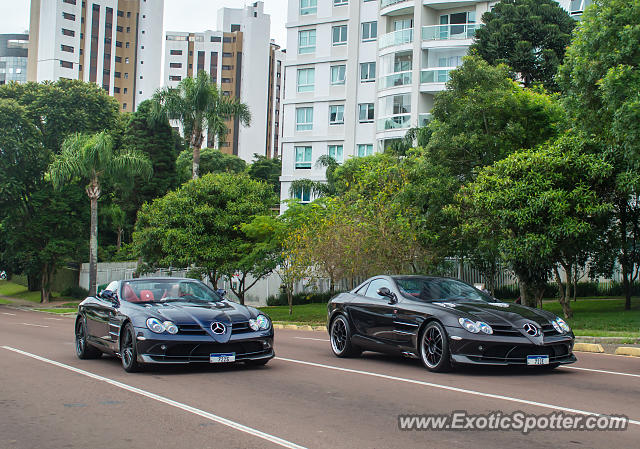 Mercedes SLR spotted in Curitiba, PR, Brazil