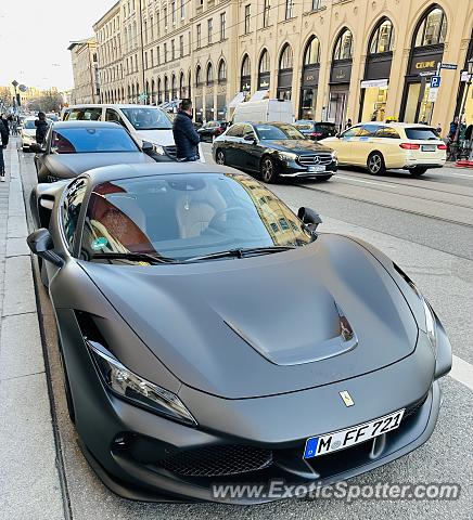 Ferrari F8 Tributo spotted in Múnich, Germany