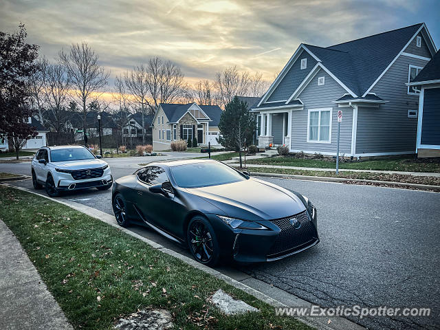 Lexus LC 500 spotted in Bloomington, Indiana