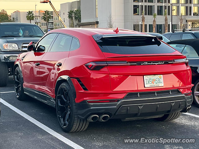 Lamborghini Urus spotted in Jacksonville, Florida