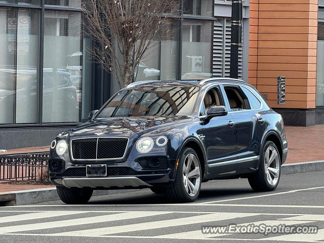 Bentley Bentayga spotted in Washington DC, United States