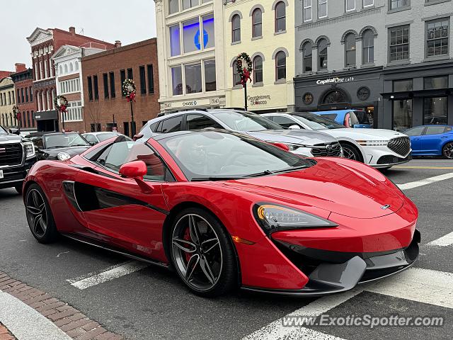 Mclaren 570S spotted in Washington DC, United States
