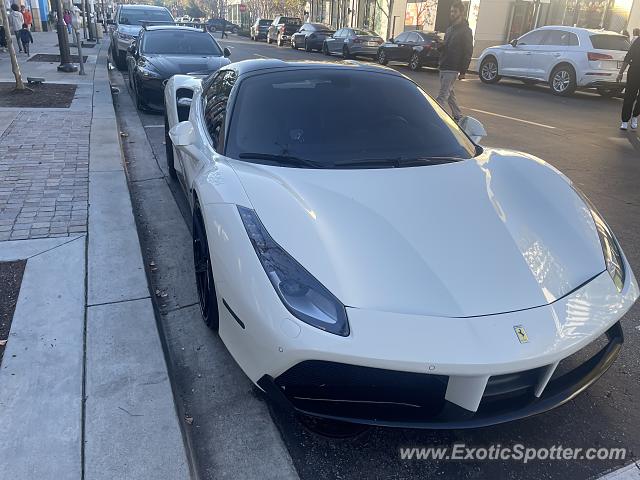 Ferrari 488 GTB spotted in Rancho Cucamonga, California