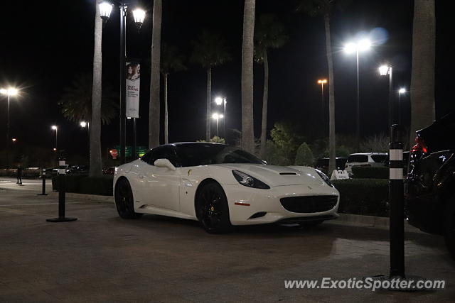 Ferrari California spotted in Jacksonville, Florida