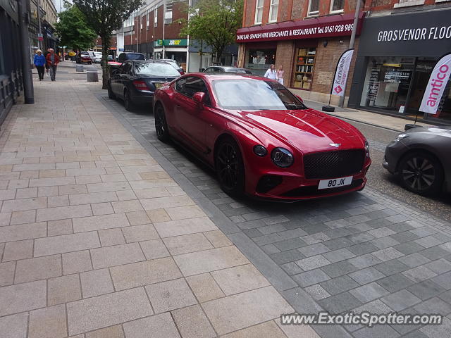 Bentley Continental spotted in Altrincham, United Kingdom
