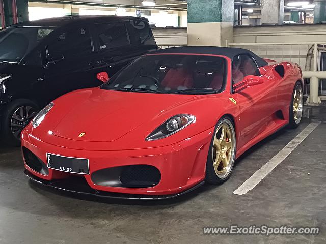 Ferrari F430 spotted in Jakarta, Indonesia