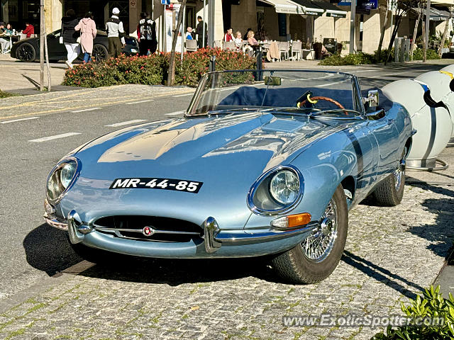 Jaguar E-Type spotted in Vilamoura, Portugal