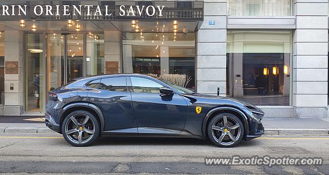 Ferrari F8 Tributo spotted in Zürich, Switzerland