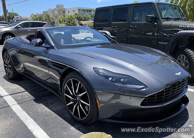 Aston Martin DB11 spotted in Tampa, Florida