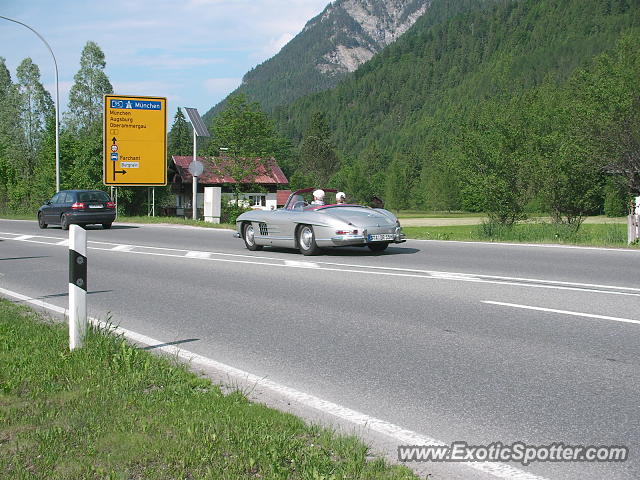 Mercedes 300SL spotted in Garmisch, Germany