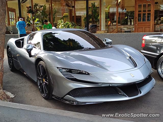 Ferrari SF90 Stradale spotted in Jakarta, Indonesia