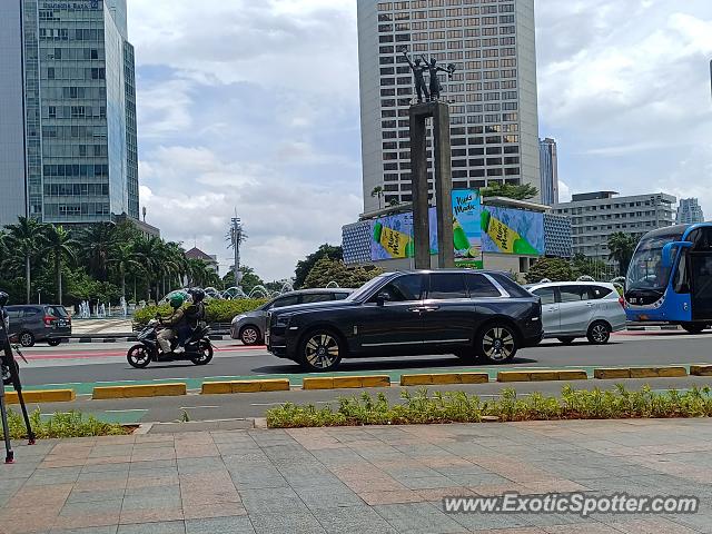 Rolls-Royce Cullinan spotted in Jakarta, Indonesia