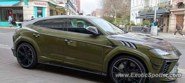 Lamborghini Urus spotted in Brighton, United Kingdom