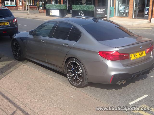 BMW M5 spotted in Wilmslow, United Kingdom