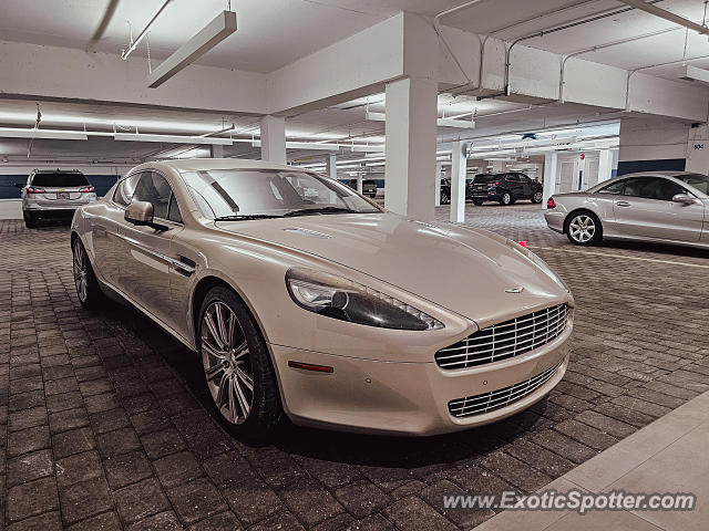 Aston Martin Rapide spotted in Naples, Florida