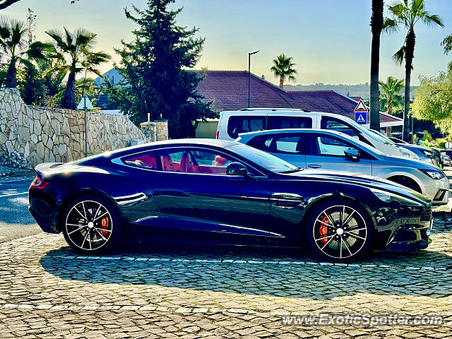 Aston Martin Vanquish spotted in Semino, Portugal
