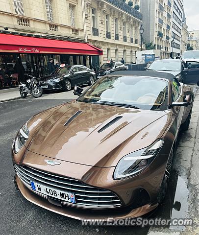 Aston Martin DB11 spotted in Paris, France