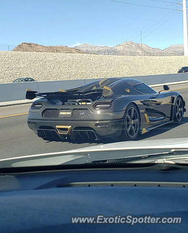 Koenigsegg Agera spotted in Las Vegas, Nevada