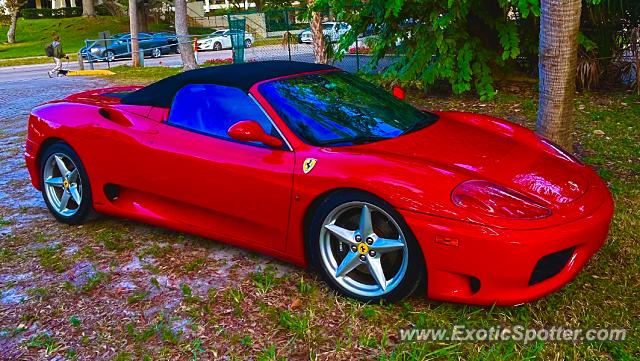 Ferrari 360 Modena spotted in Saint Petersburg, Florida