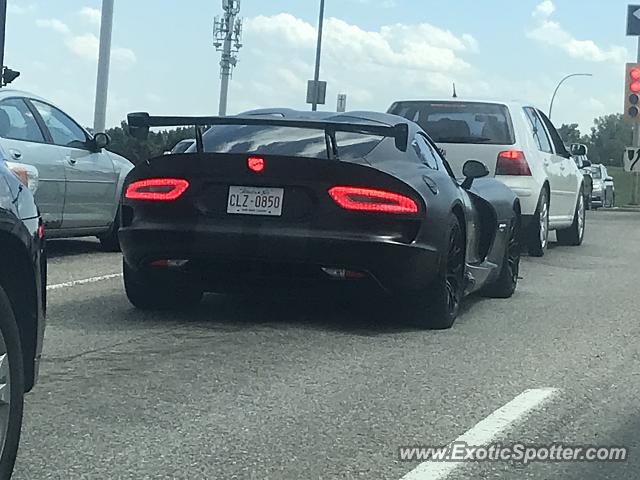 Dodge Viper spotted in Calgary, Canada