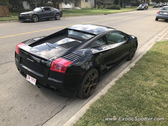 Lamborghini Gallardo spotted in Calgary, Canada