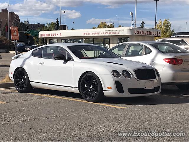 Bentley Continental spotted in Calgary, Canada