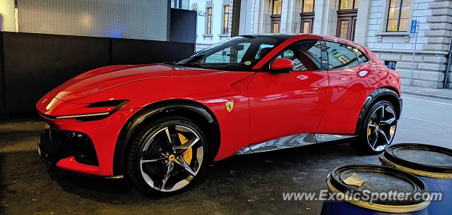 Ferrari F8 Tributo spotted in Zurich, Switzerland