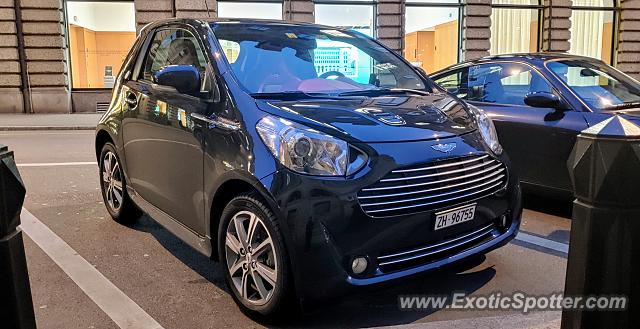 Aston Martin Cygnet spotted in Zurich, Switzerland