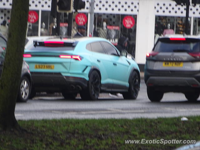 Lamborghini Urus spotted in Wilmslow, United Kingdom