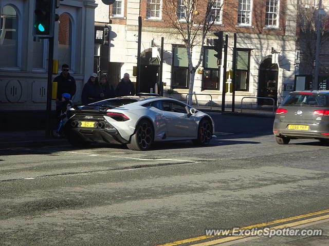 Lamborghini Huracan spotted in Altrincham, United Kingdom