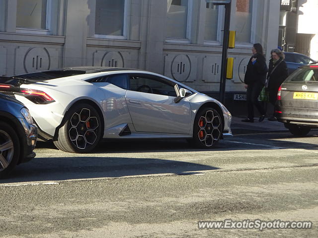Lamborghini Huracan spotted in Altrincham, United Kingdom
