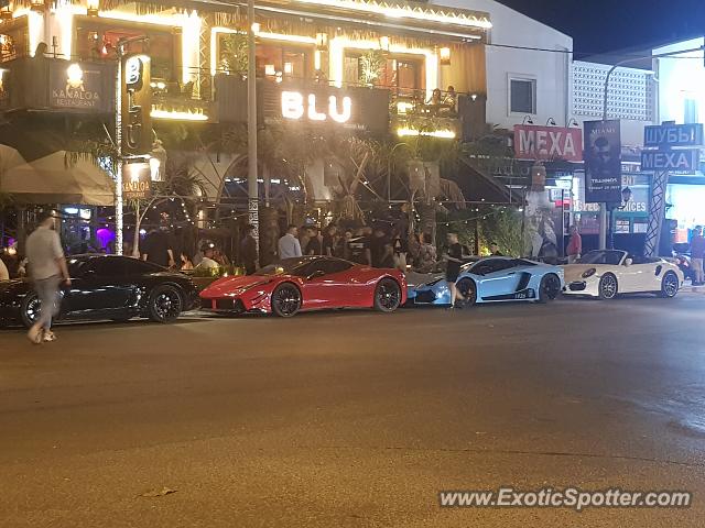 Ferrari 488 GTB spotted in Xalkidiki, Greece