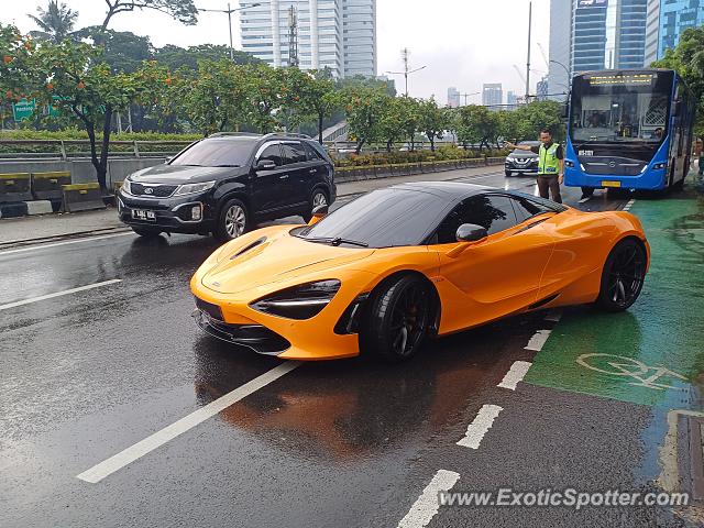 Mclaren 720S spotted in Jakarta, Indonesia