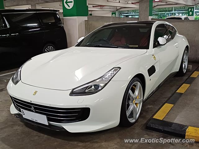 Ferrari GTC4Lusso spotted in Jakarta, Indonesia