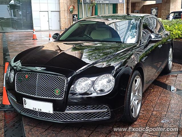Bentley Flying Spur spotted in Jakarta, Indonesia