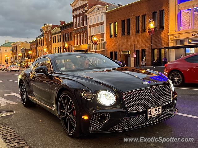 Bentley Continental spotted in Washington DC, United States