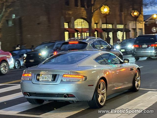 Aston Martin DB9 spotted in Washington DC, United States