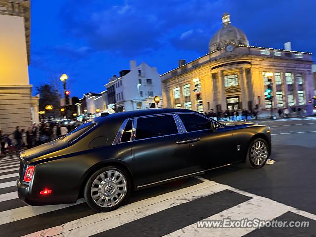 Rolls-Royce Phantom spotted in Washington DC, United States