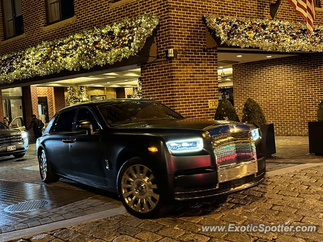 Rolls-Royce Phantom spotted in Washington DC, United States