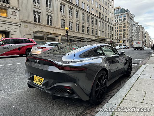 Aston Martin Vantage spotted in Washington DC, United States