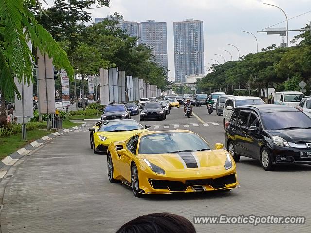 Ferrari 488 GTB spotted in Jakarta, Indonesia