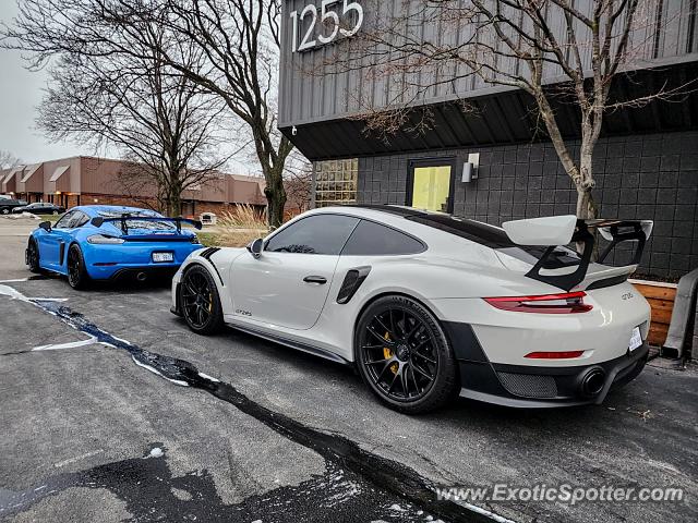 Porsche 911 GT2 spotted in Birmingham, Michigan