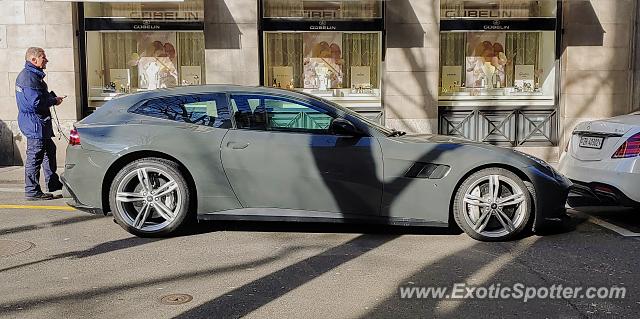 Ferrari GTC4Lusso spotted in Zurigo, Switzerland