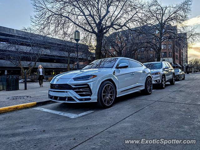 Lamborghini Urus spotted in Birmingham, Michigan