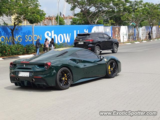 Ferrari 488 GTB spotted in Jakarta, Indonesia