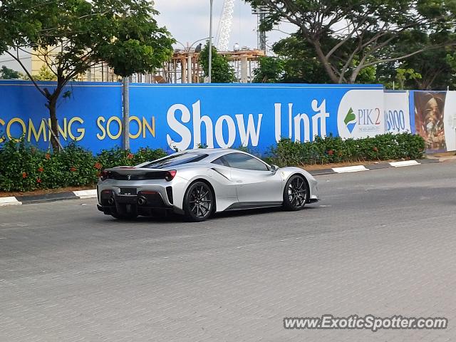 Ferrari 488 GTB spotted in Jakarta, Indonesia