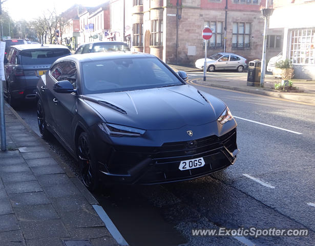 Lamborghini Urus spotted in Alderley Edge, United Kingdom