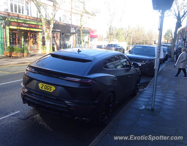 Lamborghini Urus spotted in Alderley Edge, United Kingdom