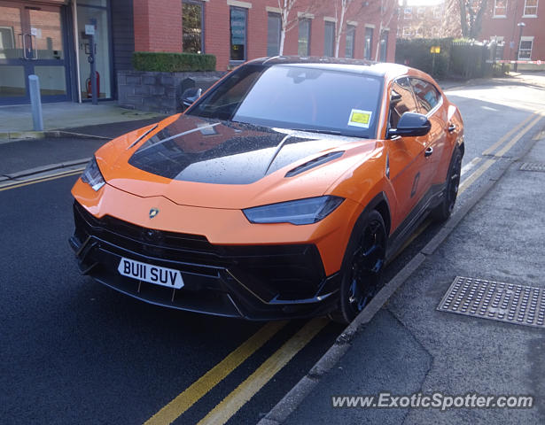 Lamborghini Urus spotted in Wilmslow, United Kingdom